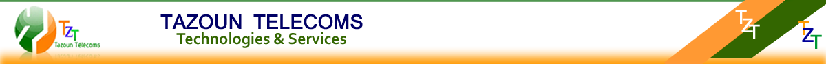 Tazoun Télécoms I Technologies & Services
